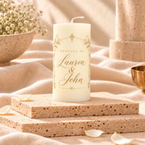 Personalised Occasion Pillar Candle